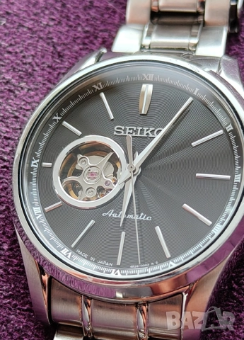 Made in Japan Seiko Presage automatic SSA083J1, сапфир, бартер, снимка 3 - Мъжки - 52672582