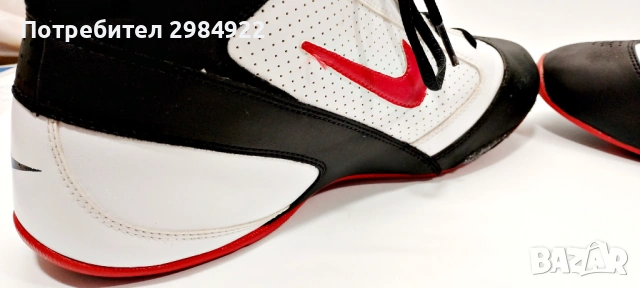 БАСКЕТБОЛНИ ОБУВКИ NIKE AIR SHOES FLIGHT SCORER 386239-107 РАЗМЕР US11 UK10 EU45 CM29, снимка 9 - Маратонки - 53440819