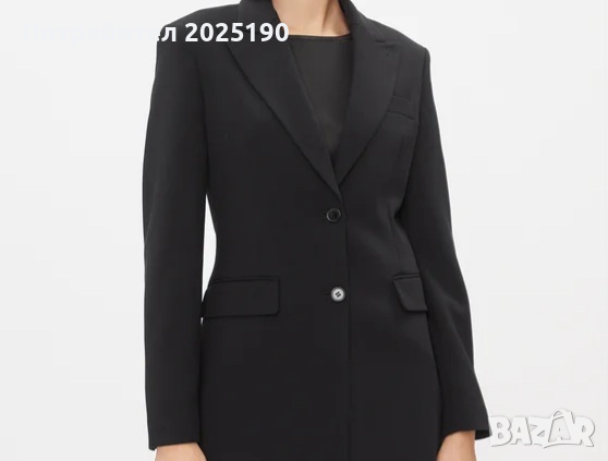 Дамско черно сако Н&М 