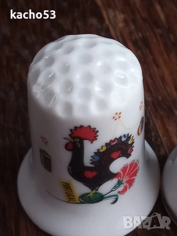 Порцеланови напръстници - 3 броя., снимка 2 - Антикварни и старинни предмети - 53350756