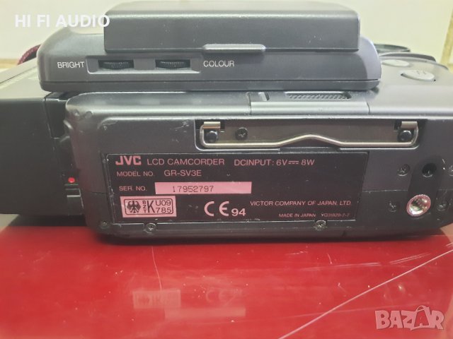 JVC GR-SVR VHS-C Video rekorder, снимка 7 - Плейъри, домашно кино, прожектори - 41626476