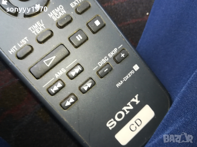 *SONY CD REMOTE CONTROL-ВНОС SWISS 1503241640, снимка 14 - Ресийвъри, усилватели, смесителни пултове - 44780105