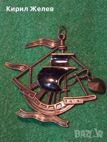 ПИРАТСКИ КОРАБ от МЕСИНГ АРТ ВИСУЛКА ВЕТРОХОД ШХУНА с ЕМАЙЛ 24424, снимка 10 - Колиета, медальони, синджири - 33962668