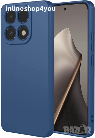Матов Силиконов Кейс за Xiaomi 15T / Pro със защита около камерите, снимка 4 - Калъфи, кейсове - 52238305