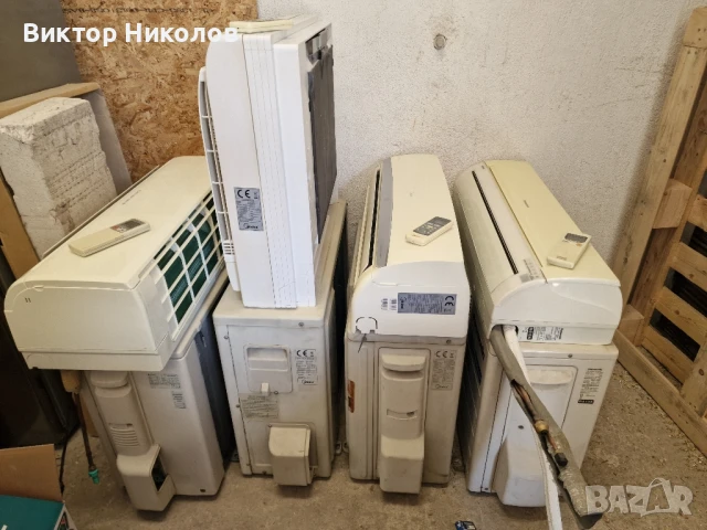 4бр Инверторни климатици 12000BTU Работещи Профилактирани, снимка 1