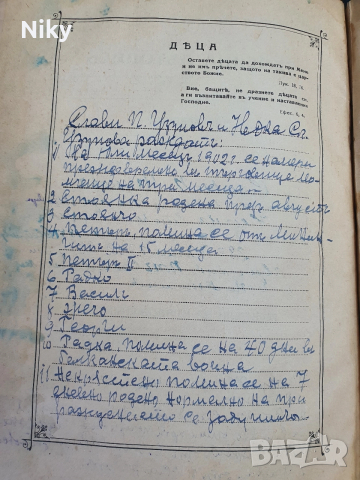 Библия-Семейна Литопис 1925г. , снимка 7 - Антикварни и старинни предмети - 52721150