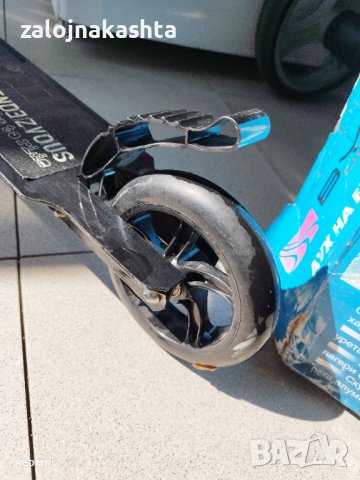 Алуминиев скутер NOVOKIDS™ RendezVous, максимум 100 кг, функция Super Brake, регулируема по височина, снимка 4 - Скейтборд, ховърборд, уейвборд - 41918121
