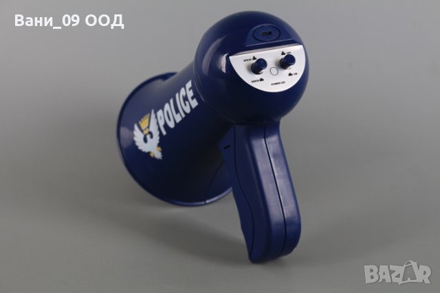 Детски полицейски мегафон , снимка 2 - Музикални играчки - 41903522