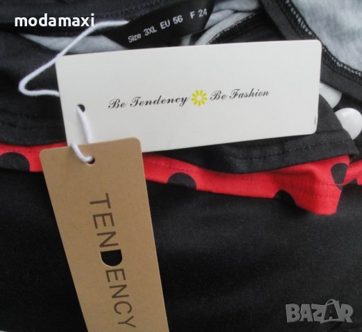 3XL Нова дълга рокля Tendency , снимка 12 - Рокли - 40751316