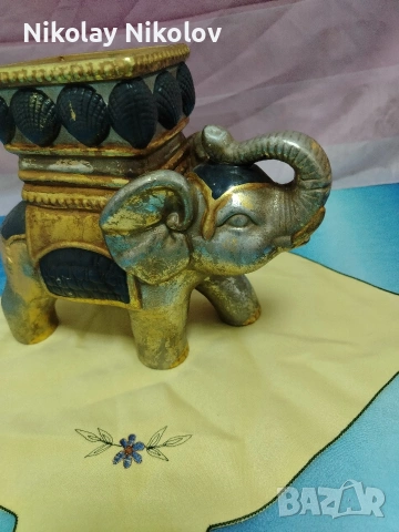 слон саксия статуетка , снимка 10 - Статуетки - 53612095