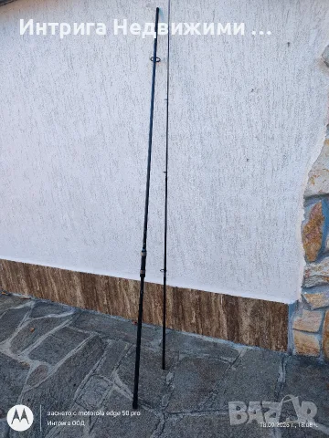 Шаранджийска спод въдица Shimano Tribal TX-A Spod 12ft 5lb и оригинален калъф. , снимка 2 - Въдици - 56131912
