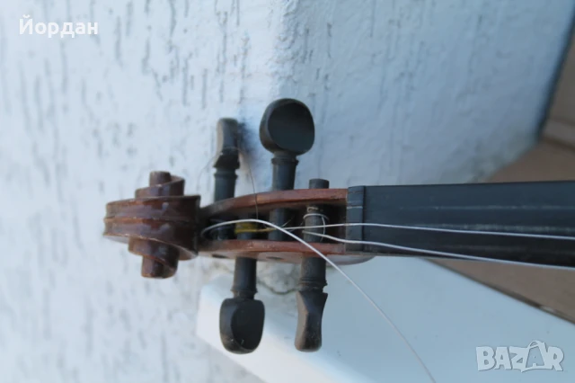 Стара цигулка, снимка 2 - Струнни инструменти - 50565629