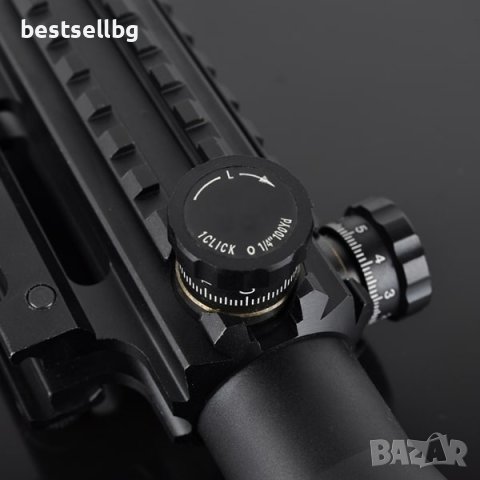 Оптиката 4-16x50 тактически оптически мерник бързомер прицел за пушка, снимка 9 - Оборудване и аксесоари за оръжия - 41892906