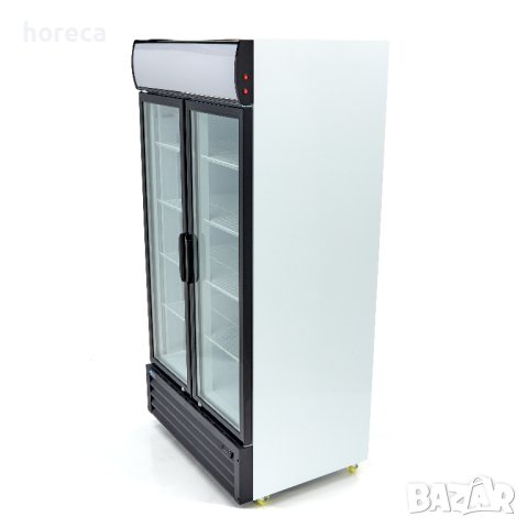 Двойна хладилна витрина, 800л, стъклени врати - Maxima, снимка 6 - Витрини - 41856907