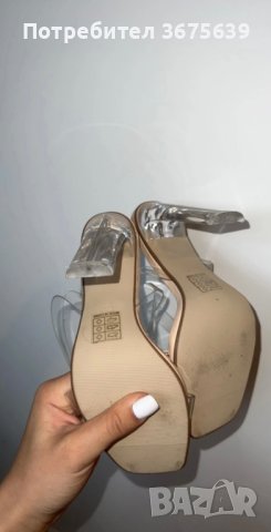 Дамски силиконови обувки на ток, снимка 3 - Дамски обувки на ток - 41512219