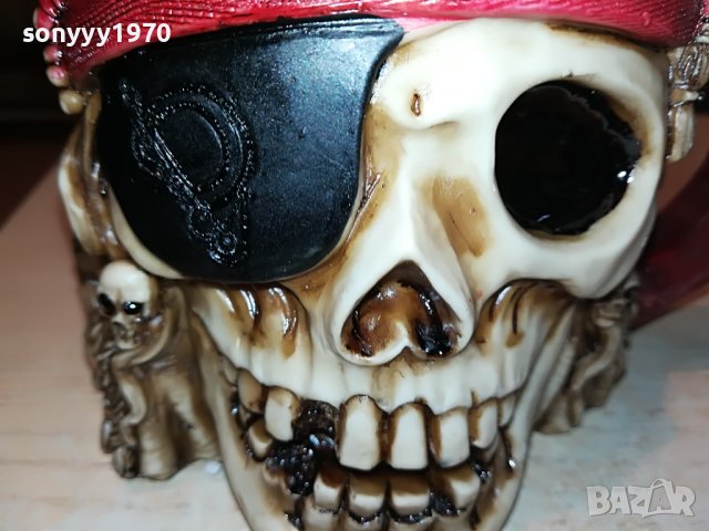 ЧЕРЕП ЧАША-НОВА 17Х12Х12СМ 0405231224, снимка 6 - Колекции - 40586941