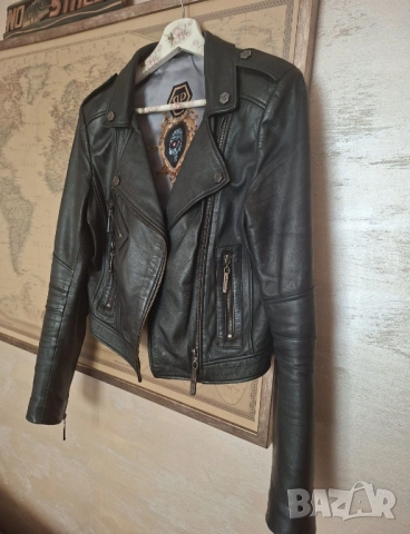 Яке естествена кожа , снимка 2 - Якета - 52990579