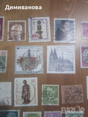 Колекция 70 пощенски марки от различни държави, снимка 3 - Филателия - 51745994
