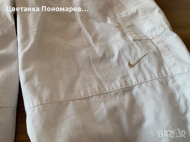 Найк / Nike бели панталони 7/8 , снимка 5 - Спортни дрехи, екипи - 42702167