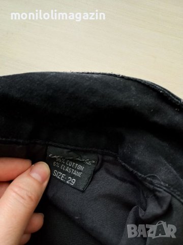 Дънките почти не са носени, нямат никакви забележки, много хубава материя, снимка 2 - Дънки - 40477701