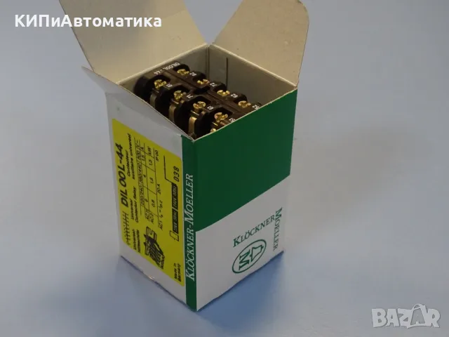 контактор Klockner-Moeller DIL 00L-44 universal contactor relay 220/240V, снимка 9 - Резервни части за машини - 47789160