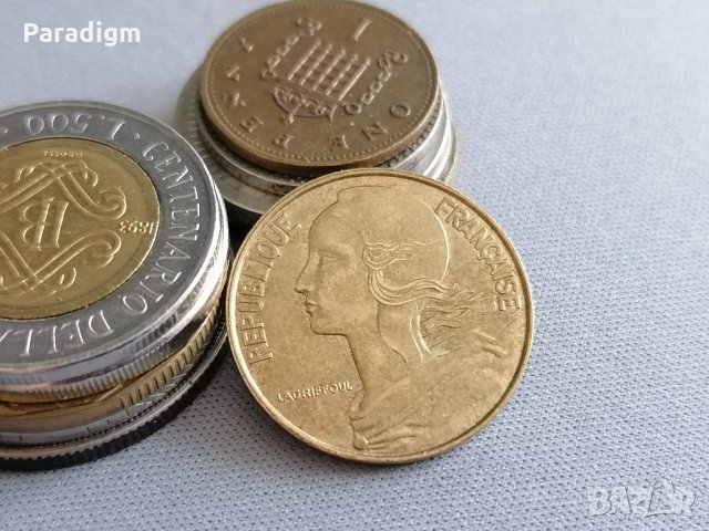 Монета - Франция - 20 сентима | 1994г., снимка 2 - Нумизматика и бонистика - 35772431