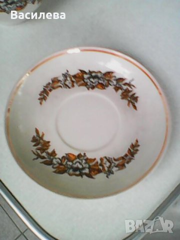 Порцеланов сервиз за чай- 6 бр., снимка 3 - Сервизи - 40195298
