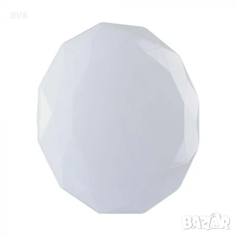 LED плафон кръгъл/диамант 40/20W 3в1 с дистанционно управление VT-8404 V-TAC бял, снимка 1