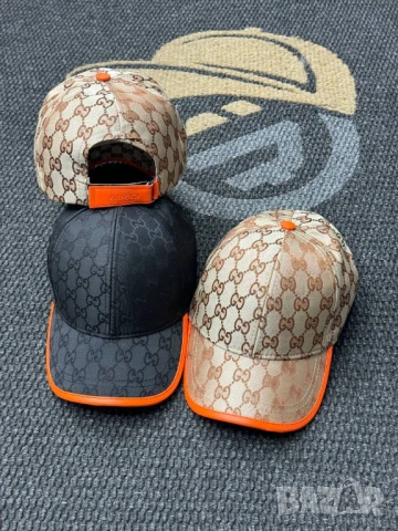 шапки с козирка gucci, снимка 3 - Шапки - 50776325