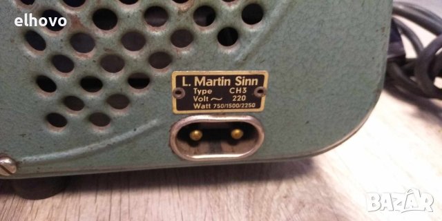 Ретро калорифер L.Martin Sinn CH3, снимка 9 - Антикварни и старинни предмети - 44288667
