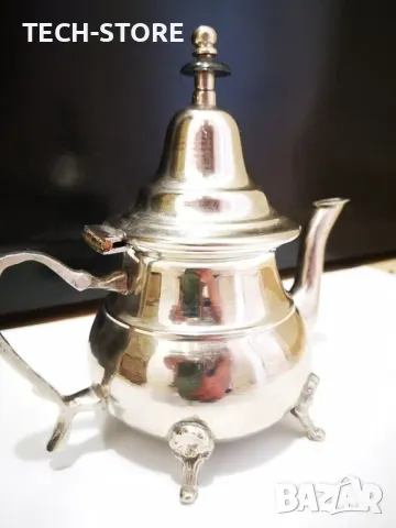винтидж посребрен чайник