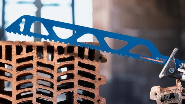 EXPERT Нож за саблен трион за рязане на тухли 300 mm Hollow Brick' S 1243 HM, снимка 2 - Други инструменти - 51413673