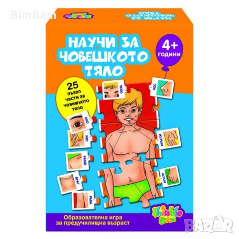 Образователна игра Научи за човешкото тяло - Thinkle Stars, снимка 1 - Образователни игри - 35990333