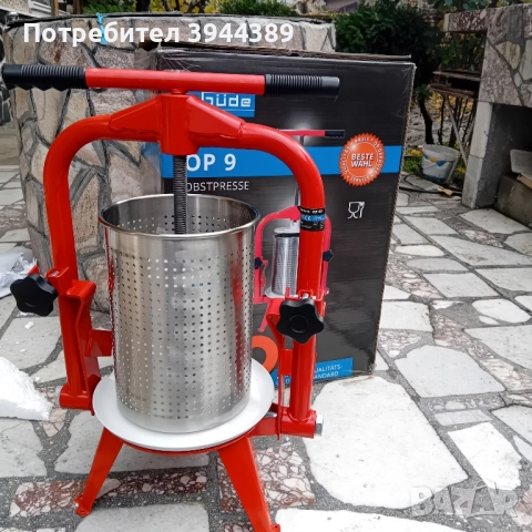 преса за грозде , снимка 5 - Други стоки за дома - 52367375