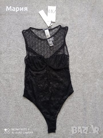Zara боди с дантела размер S, снимка 2 - Бельо - 44411934