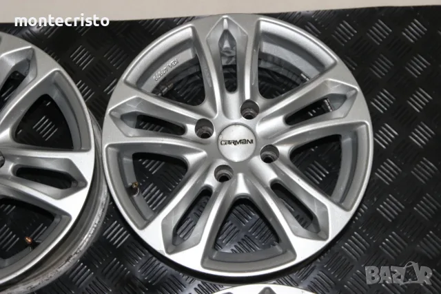 Алуминиеви джанти Citroen C3 I (2002-2010г.) 4x108 65.1 / 15 цола Peugeot 206 (1998-2009г.), снимка 5 - Гуми и джанти - 56111254