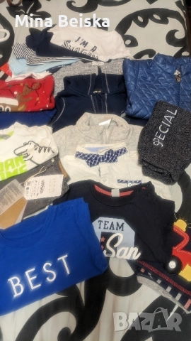 Бебешки дрехи рр74 есен/зима, снимка 1 - Бебешки гащеризони - 38990739