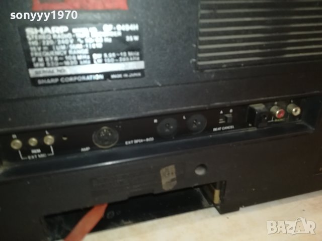 SHARP GF-9494 JAPAN 1708231825LK, снимка 9 - Радиокасетофони, транзистори - 41887108