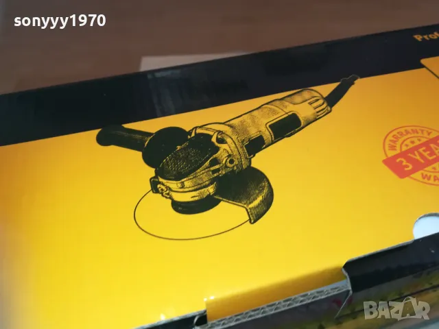 VERMARK STARKE-ЖЪЛТ ФЛЕКС С РЕГУЛИРУЕМИ ОБОРОТИ 3110241142, снимка 2 - Ъглошлайфи - 47785168