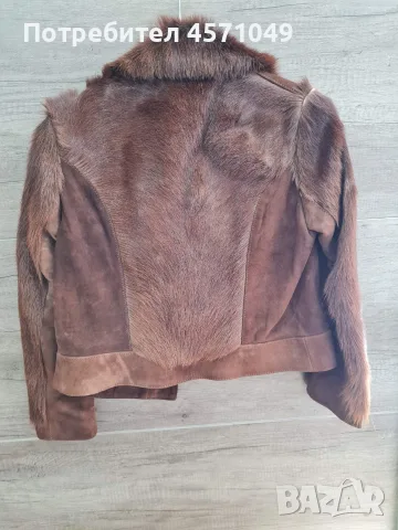 Яке естествен косъм XS , снимка 4 - Палта, манта - 55810931