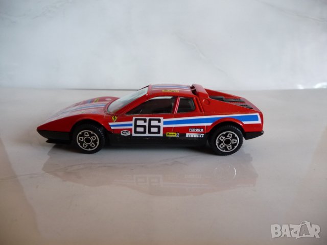 Ferrari 512 BB Bburago Ферари колекционерска количка Италия, снимка 8 - Колекции - 41603162