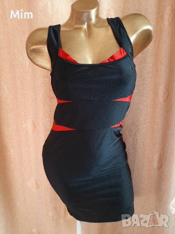 S/M Черна спортно елегантна рокля , снимка 5 - Рокли - 39690575