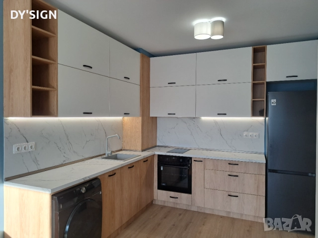 Индивидуален проект на кухня по поръчка, снимка 2 - Кухни - 49118750