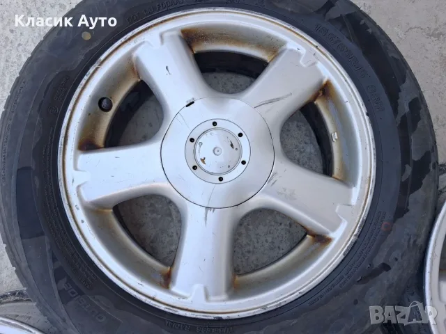 Алуминиеви джанти Nissan 15-цола, снимка 6 - Гуми и джанти - 55585865