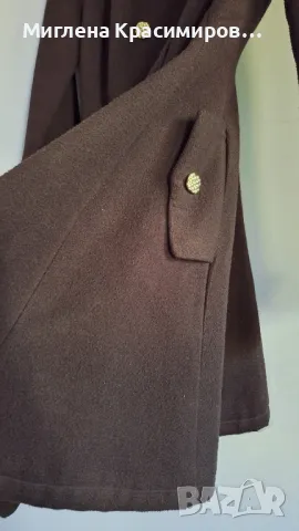 Палто в черно, снимка 5 - Палта, манта - 48302374