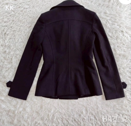 Елегантно Черно палто , снимка 4 - Палта, манта - 52128723