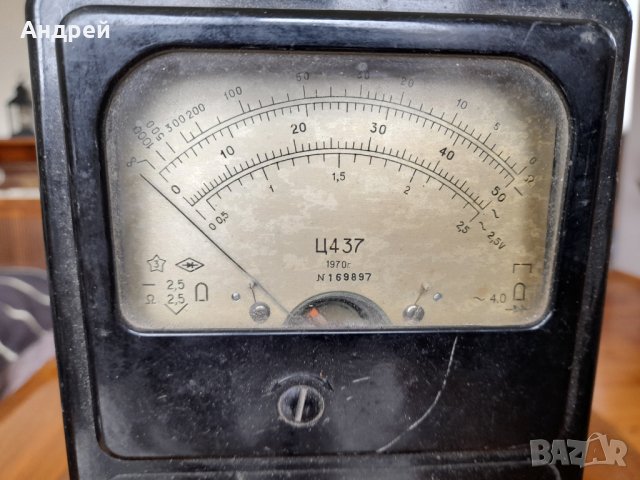 Стар мултицет Ц437, снимка 2 - Антикварни и старинни предмети - 38932655