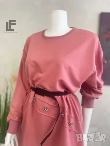 Рокля/Туника Free Spirit Collection Rose Pink 9574  , снимка 2 - Рокли - 50434740