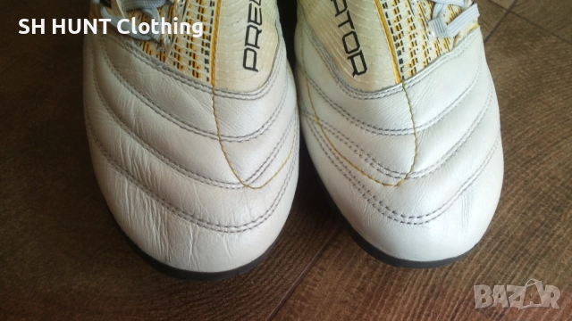 Adidas PREDATOR Football Leather Boots Размер EUR 43 1/3 / UK 9 бутонки естествена кожа 199-14-S, снимка 11 - Футбол - 52246614