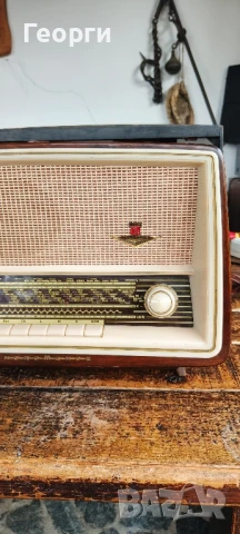Лампово Радио Nordmende Elektra, снимка 4 - Радиокасетофони, транзистори - 50631239